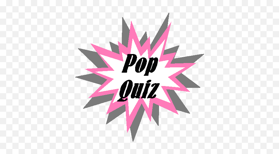 Pop Quizzes - Pop Quiz Gif Png,Icon Pop Quiz Famous People Level 3