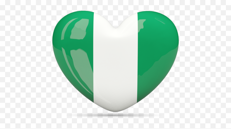 Heart Icon - Png Nigerian Flag Icon,Travel Icon Nigeria