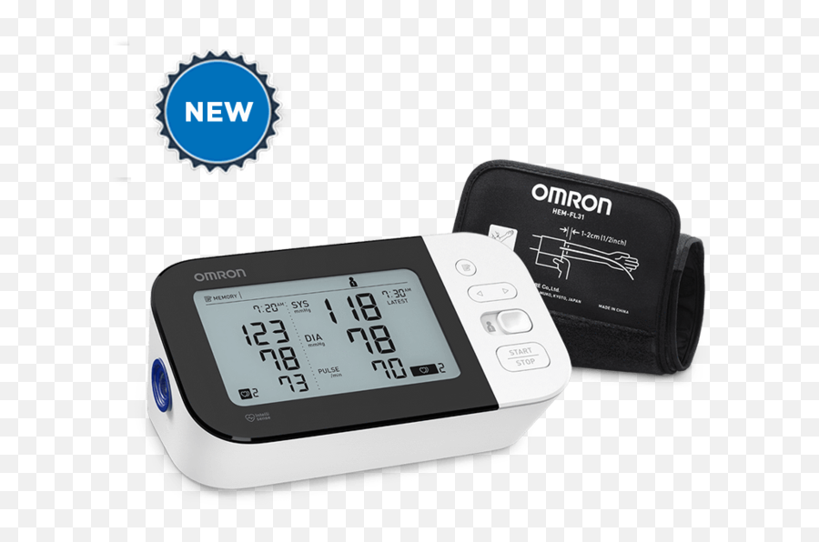 Omron Bp7350 Bluetooth 7 Series Upper - Omtron Bp Cuff Png,Blood Pressure Monitor Icon