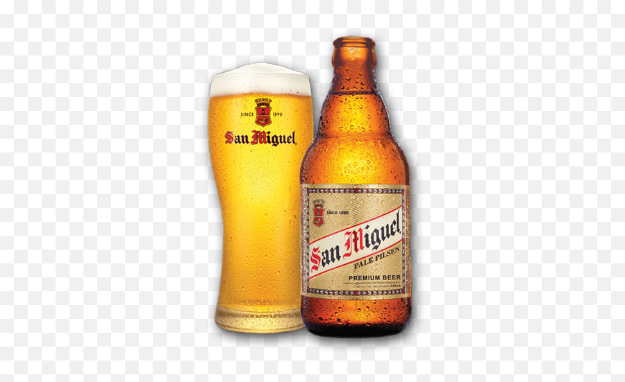 San Miguel Pale Pilsen Brewing International - San Miguel Pale Pilsen Png,Beer Bottles Png
