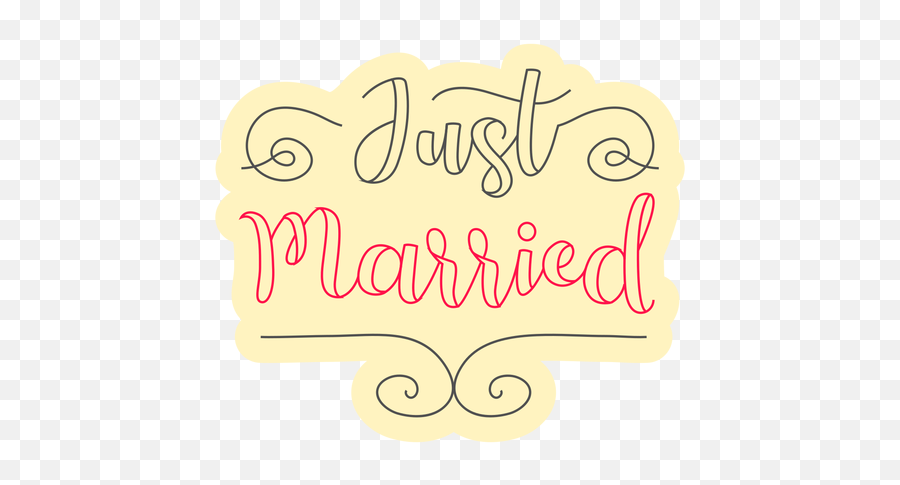Just Married Badge - Language Png,Just Married Icon
