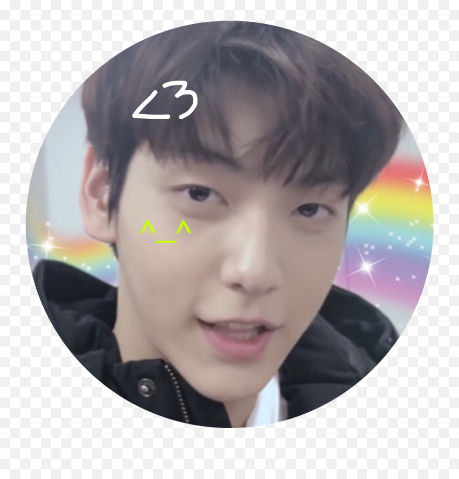 Soobin Txt Rainbow Icon Messy Layout Cute Icons - Soobin Layout Png,Txt Icon Png