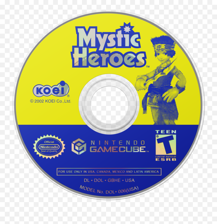 Gamecube - Mystic Heroes Mystic Heroes Gamecube Disc Png,Gamecube Wii Icon