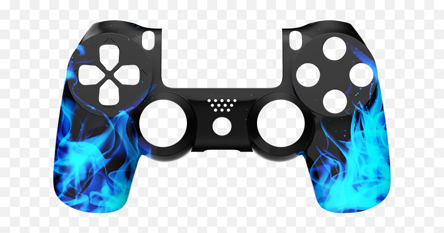 Index Of Byobuttonsbuild - Yourownps4fshell Ps4 Controller 3d Print Png,Blue Flame Png