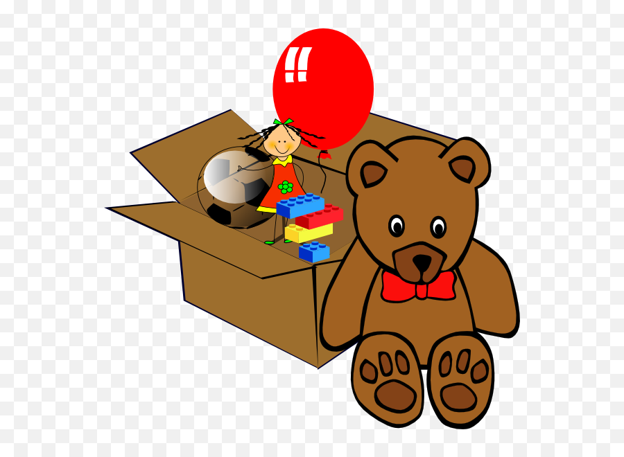 Box Full Of Toys Clip Art - Toys Clipart Transparent Png,Toy Box Icon