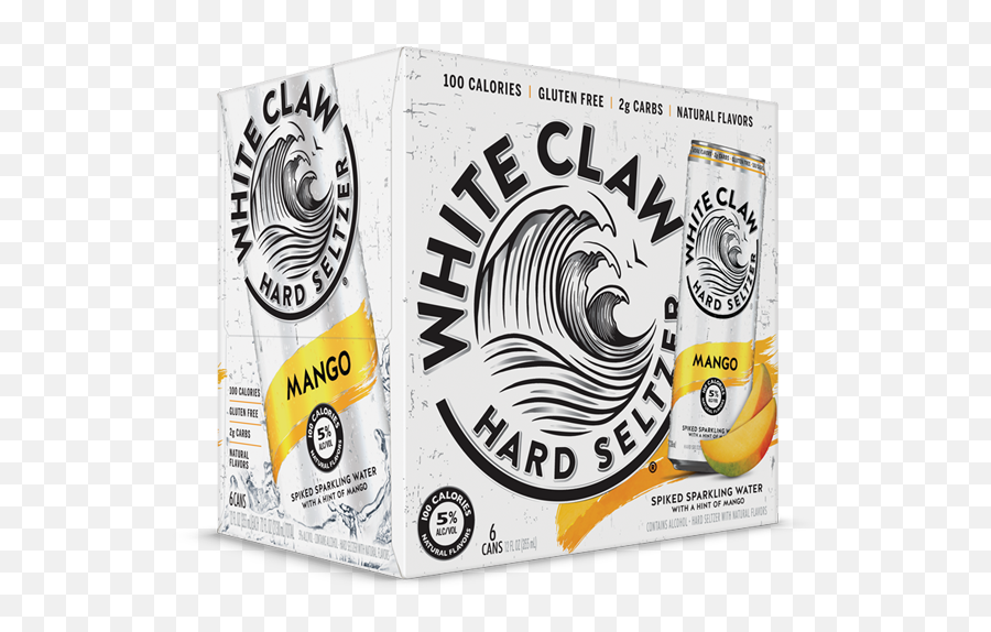 Tigerjoes - White Claw 6 Pack Png,White Claw Png