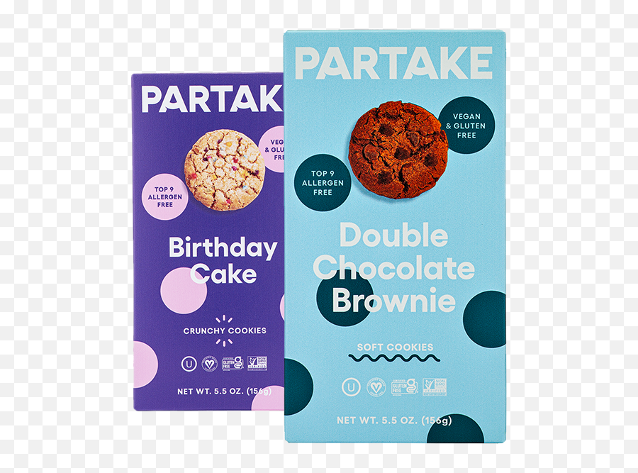 About Partake U2013 Foods - Partake Cookies Png,Two Overlapping Heart Icon Android Status Bar