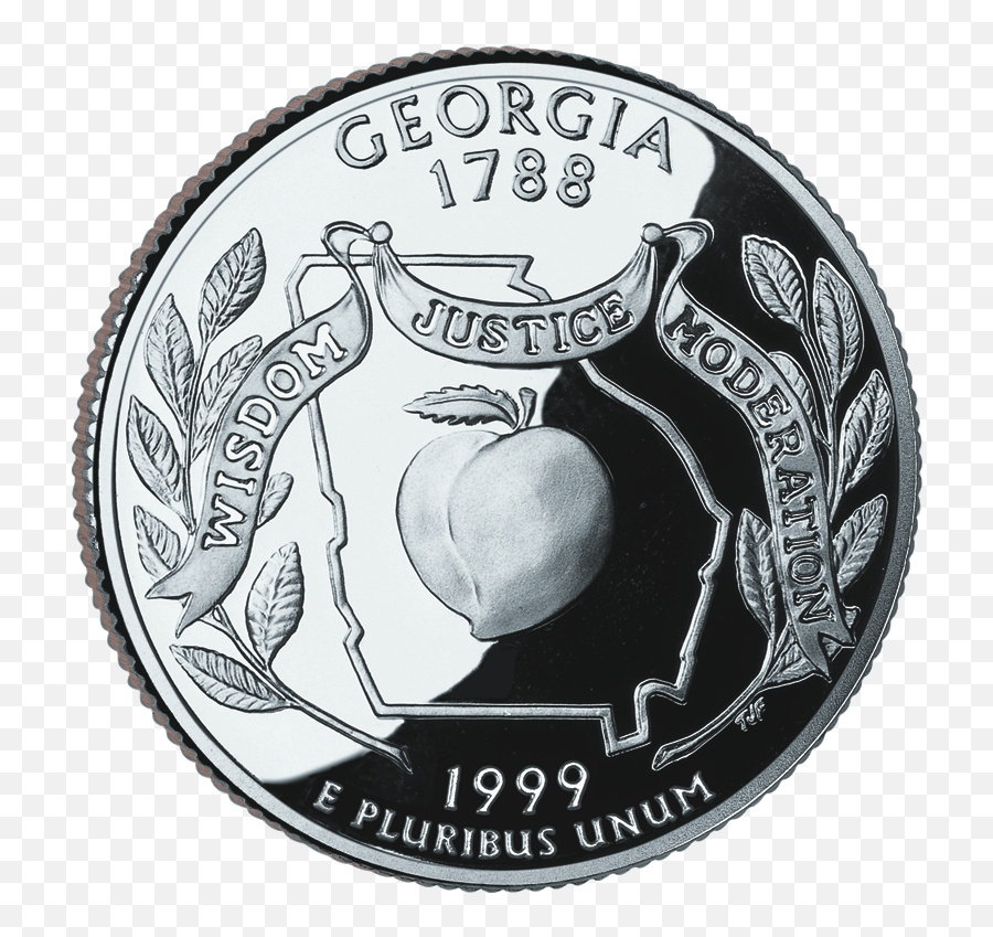 Georgia Us State Familypedia Fandom - Georgia State Quarter Png,Georgia Film Icon