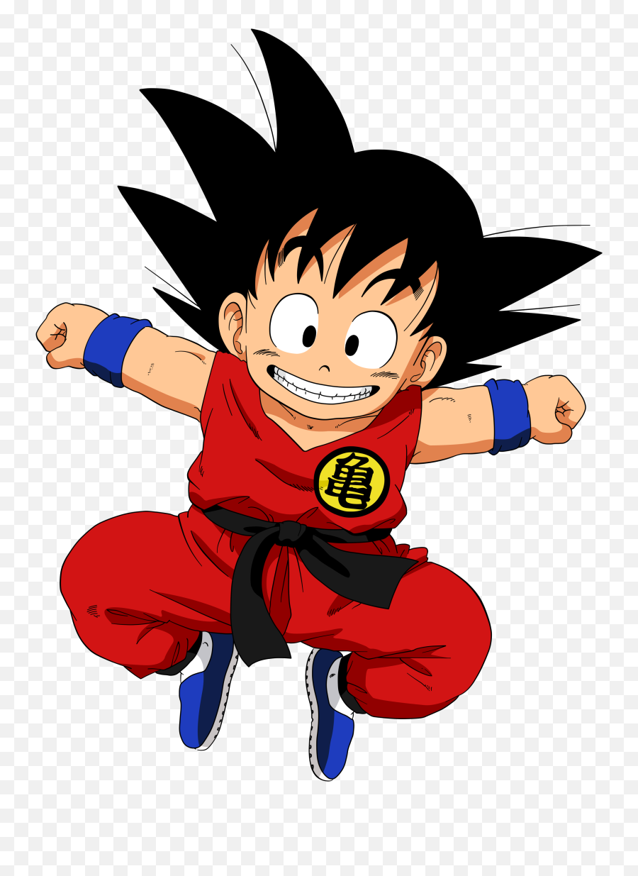 The Adventurs Of Goku French Flashcards - Dragon Ball Goku Kid Png,Dbz Transparent