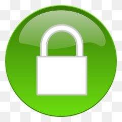 Green Lock Icon Png - Clip Art Library Digital Citizenship Passwords