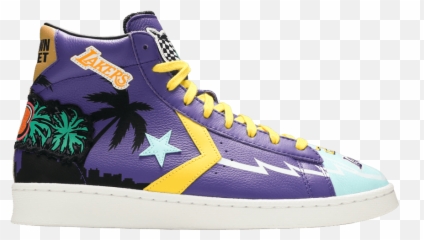 Chinatown Market X Pro Leather High U0027lakers Championship - Converse png