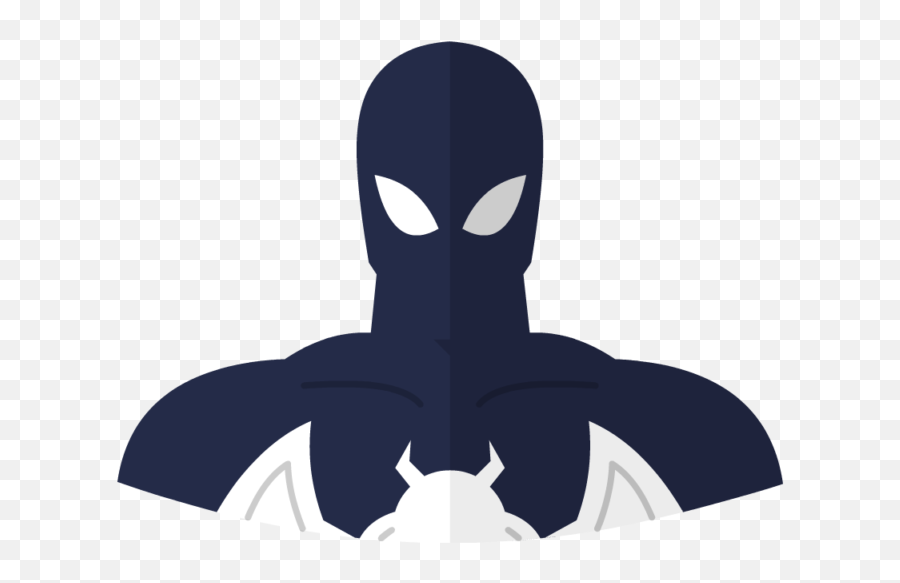 Marvel Spiderman Symbiote Flat Icon U2022 Yoolk Digital Ninja Png Spider Gwen