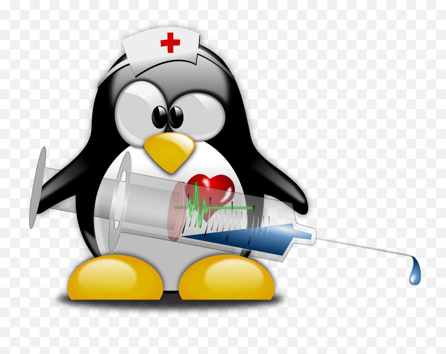 Nurse Cross Clipart - Penguin Get Well Soon Full Size Png,Cross Clipart Png