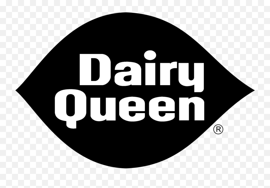 Dairy Queen Logo Black And White U2013 Brands Logos - Dairy Queen Logo White Transparent Png,Queen Icon