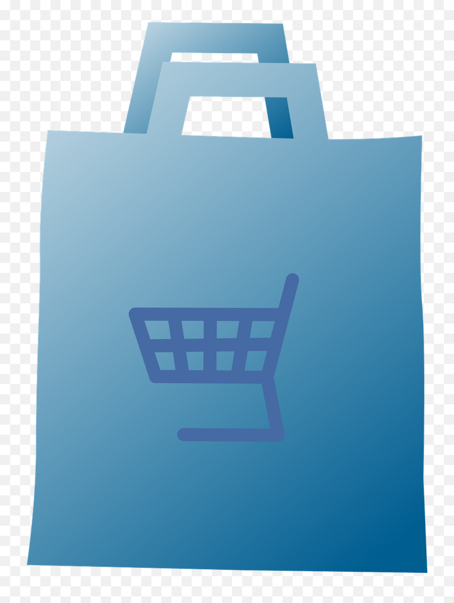 Shopping Bag Plastic - Free Vector Graphic On Pixabay Bag Png,Shopping Basket Icon Blue