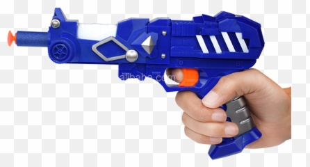 Dart Blaster Hand Toy Gun For Kids With 5pcs Foam Darts - Weapons png