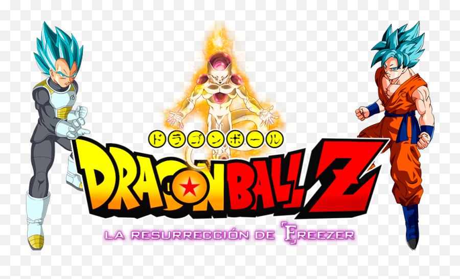 Dragon Ball Z Resurrection U0027fu0027 Movie Fanart Fanarttv - Dragon Ball Z Logo Png,Dragon Ball Folder Icon