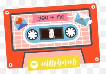 How To Create Spotify Playlist Qr Code U2022 Persnickety Prints - Magnetic Tape Data Storage png