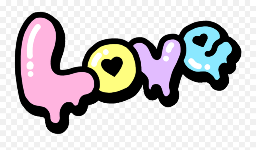 Download Cute Love Pink Girly - Transparent Cute Sticker Png Love,Girly Png