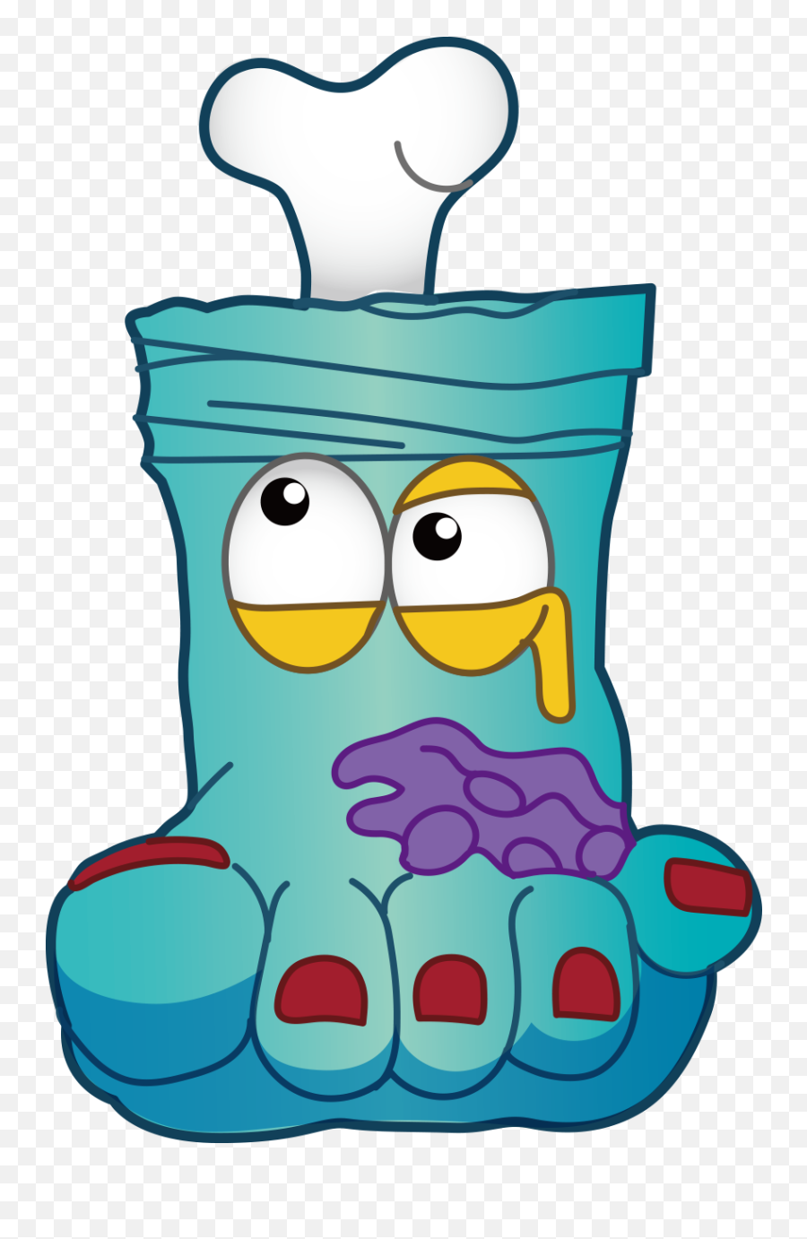 Stink Foot - Clip Art Png,Stink Png