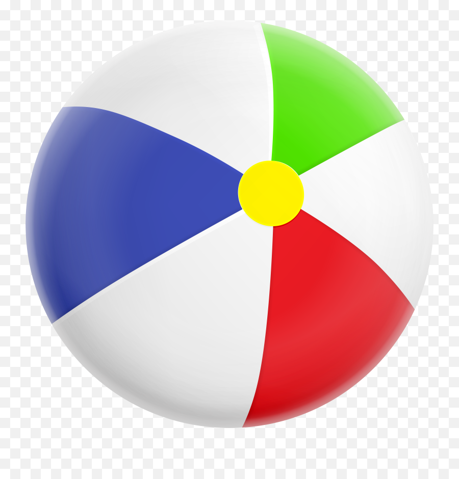 Transparent Background Beach Ball Clipart Png