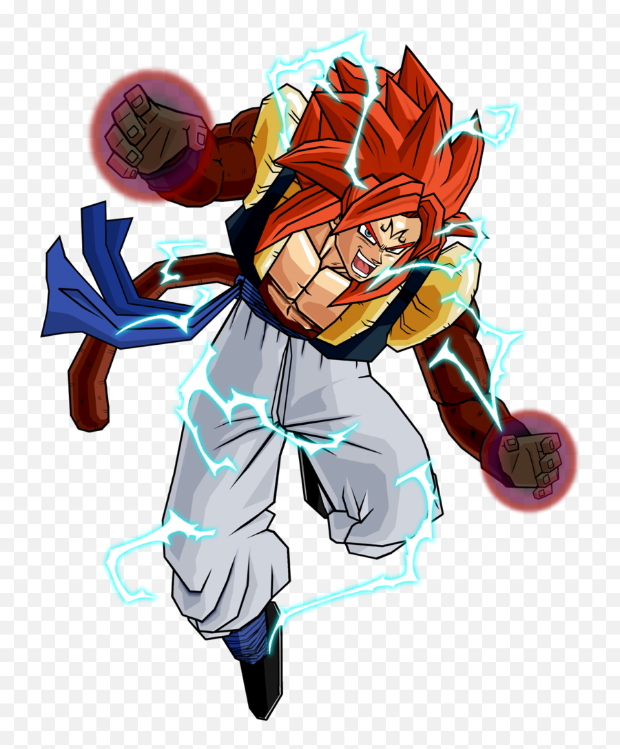 Gogeta Ssj4 Png Transparent Collections - Ssj4 Gogeta,Zamasu Png