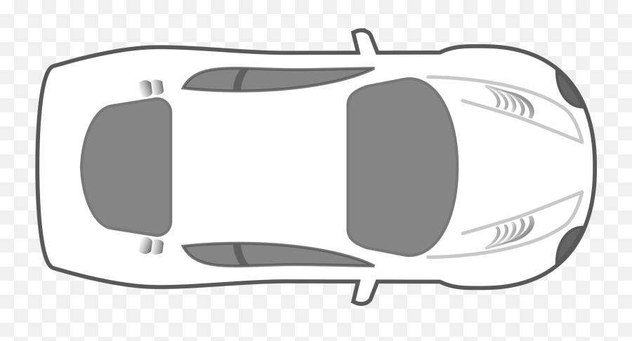 Car Clipart Top View Png - Car Top Down Png,Top Png