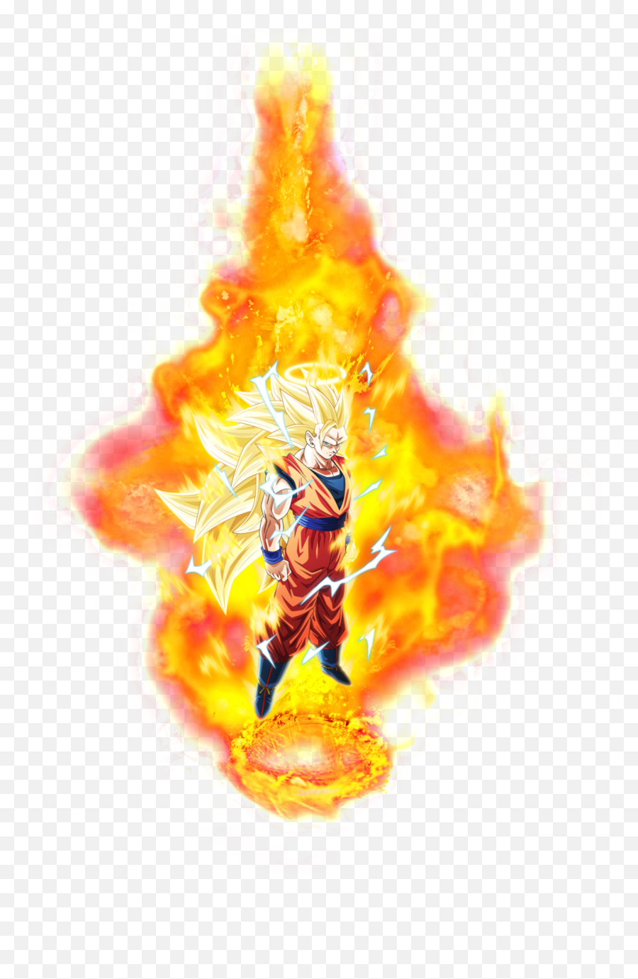 Download Ssj3 Goku Png Image With No Background - Pngkeycom Creative Arts,Ultra Instinct Aura Png