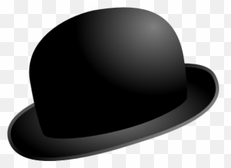 Free Beanie Hat Png Download Clip - Black Bowler Hat Cartoon,Russian Hat Png