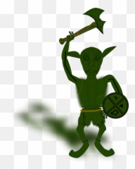 Goblin Gnome Dwarf - Free Vector Graphic On Pixabay Goblin With Axe Png,Green Goblin Png