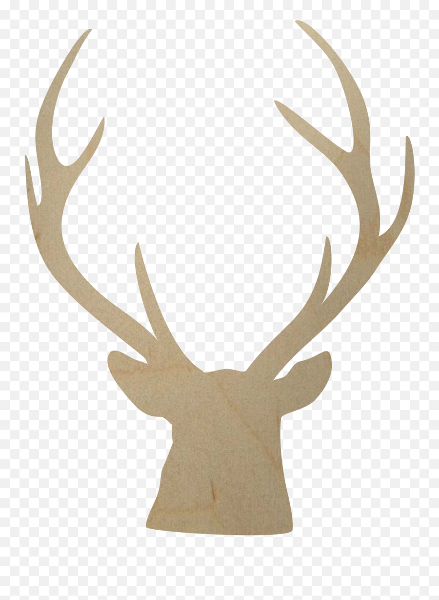 Download Buck Head Png Image Free - Deer Antlers And Bird,Deer Head Png