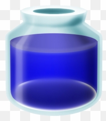 Download Blue Potion - Vase Png Image With No Background Zelda Potion Png,Potion Png