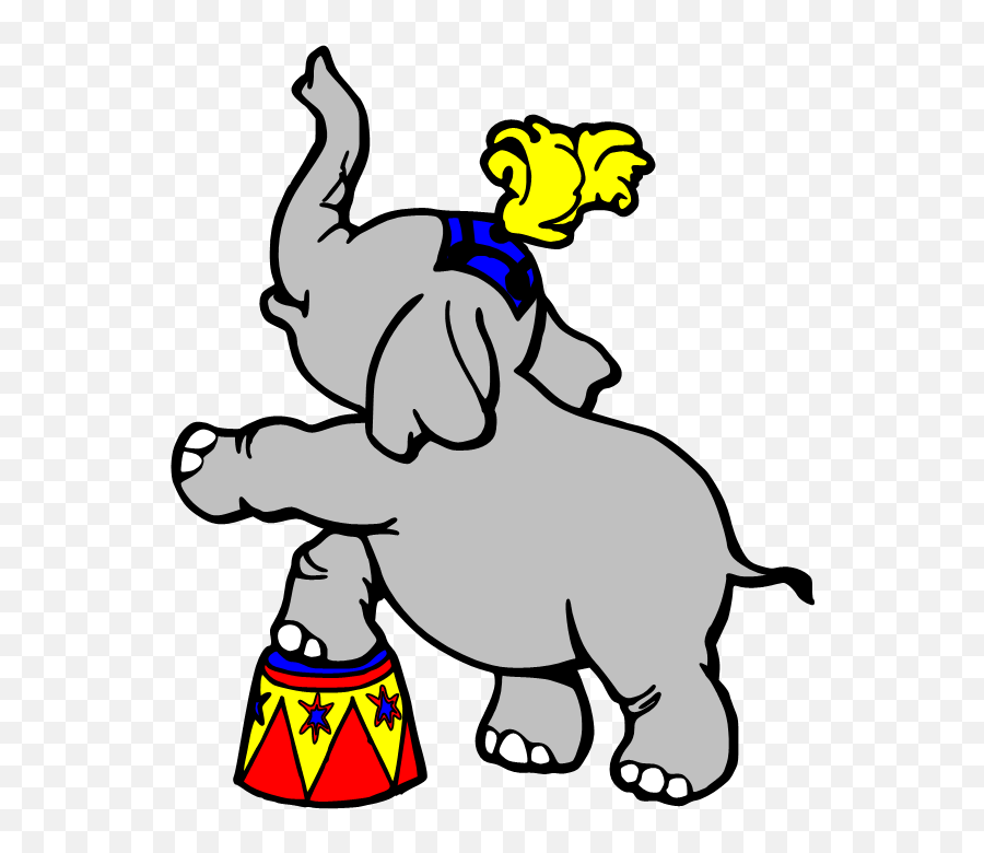 Elephant Clipart For Kids Free Download - Circus Coloring Pages Png,Elephant Clipart Transparent