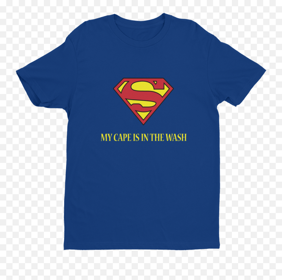 Superman Logo Short Sleeve Mens T - Can You Make It Russian Shirt Png,Superman Cape Logo