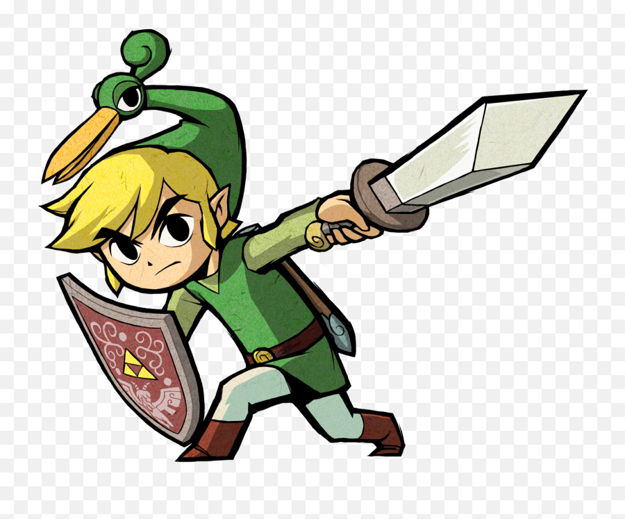 Legend Of Zelda Png Vector Library - Zelda Minish Cap Link,Zelda Png