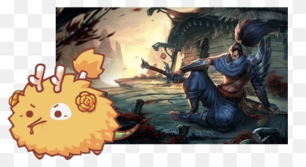 Download Hd Axie Yasuo - Samurai Yasuo 1 Mouse Pads Yasuo Style Png,Yasuo Png
