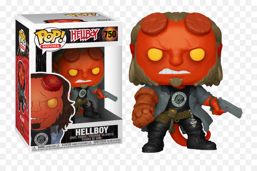 Funko Hellboy - Hellboy Funko Pop Png,Hellboy Png