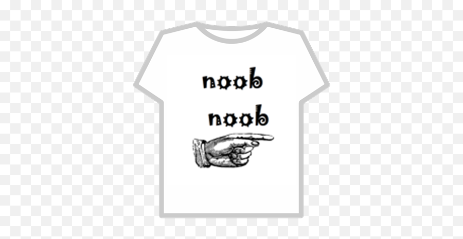 My Noob Shirt With Transparent Background - Roblox Nle Choppa Chain Roblox Png,White Shirt Transparent Background