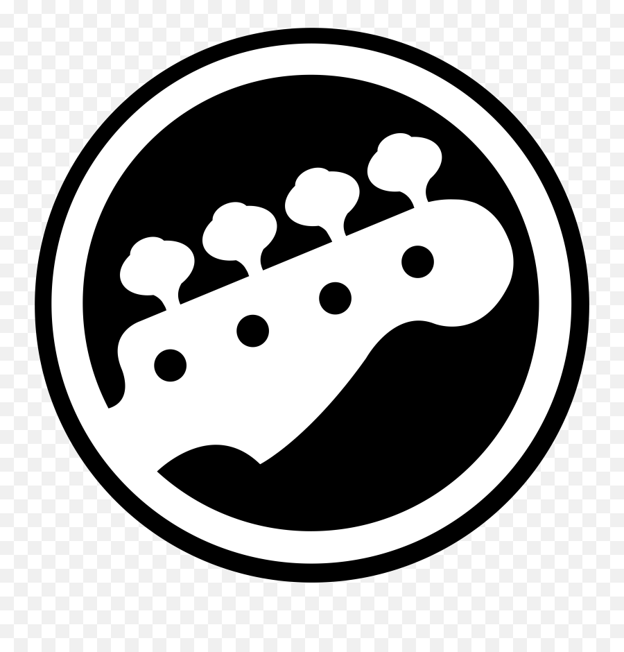 Download Hd Bass Guitar - Bass Guitar Logo Png Transparent Bass Guitar Logo Png,Guitar Png