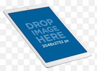 Download White Ipad Pro Mockup With Apple Pencil Over Png - Gadget