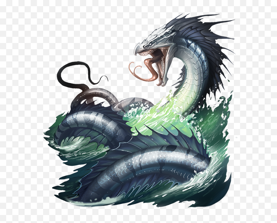 Sea Serpent - Allison Theus Png,Sea Monster Png