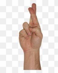 Download Hd Keeping My Fingers Crossed - Crossed Fingers Transparent Png,Fingers Crossed Png