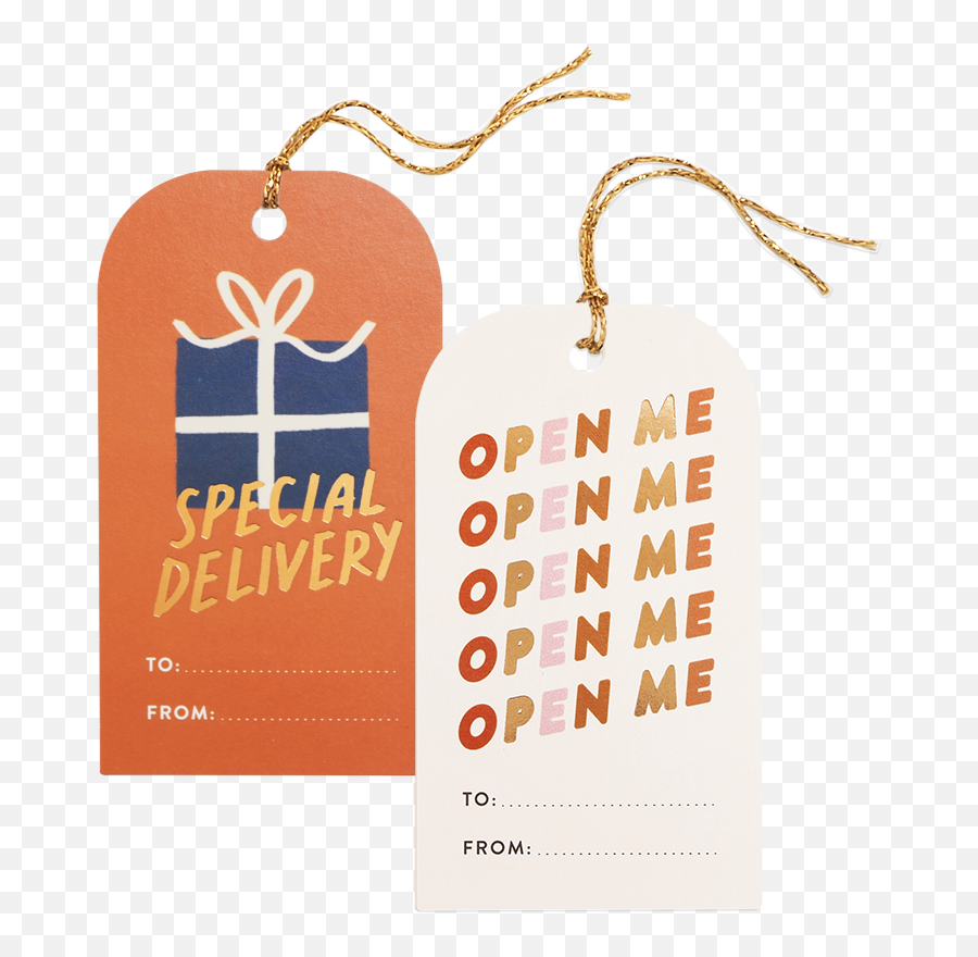 Surprise Gift Tags Set Of 8 - Graphic Design Png,Gift Tag Png