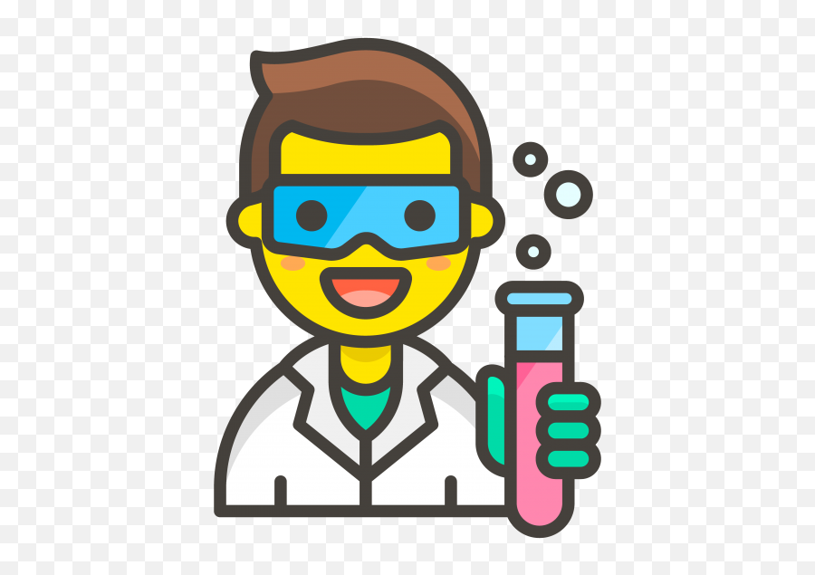 Scientist Emoji Png Image With - Scientist Icon Png,Scientist Transparent Background