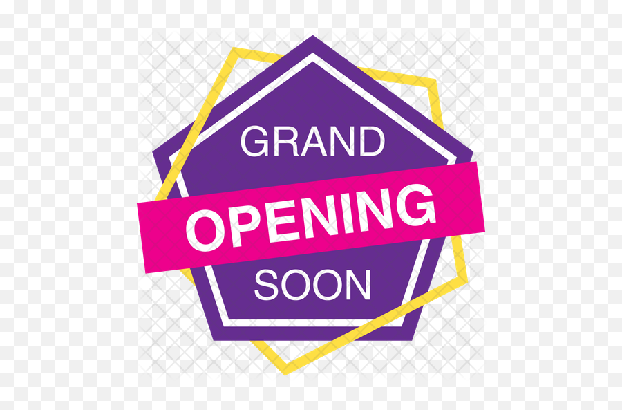 Grand Opening Soon Icon Of Flat Style - Grauzone Eisbaer Png,Grand Opening Png
