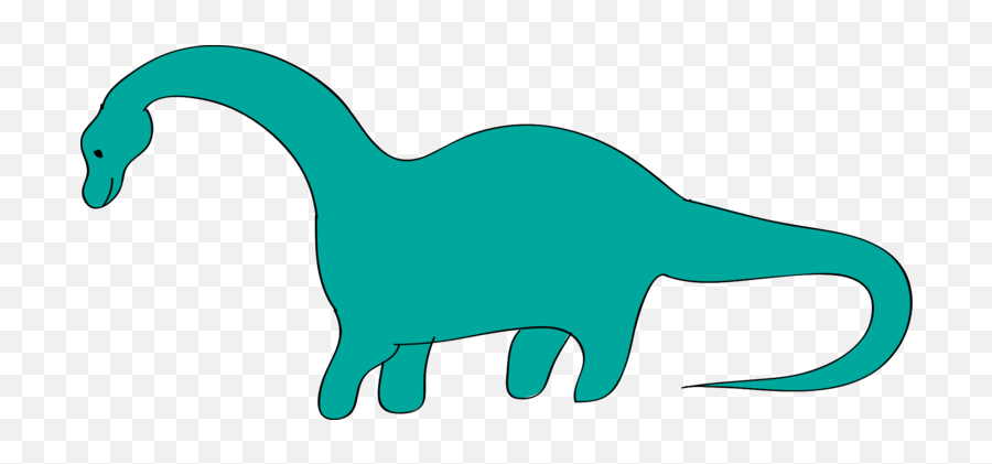 Brontosaurus Drawing Cartoon Picture 1316836 - Clip Art Dinosaur Simple Png, Brachiosaurus Png - free transparent png images 