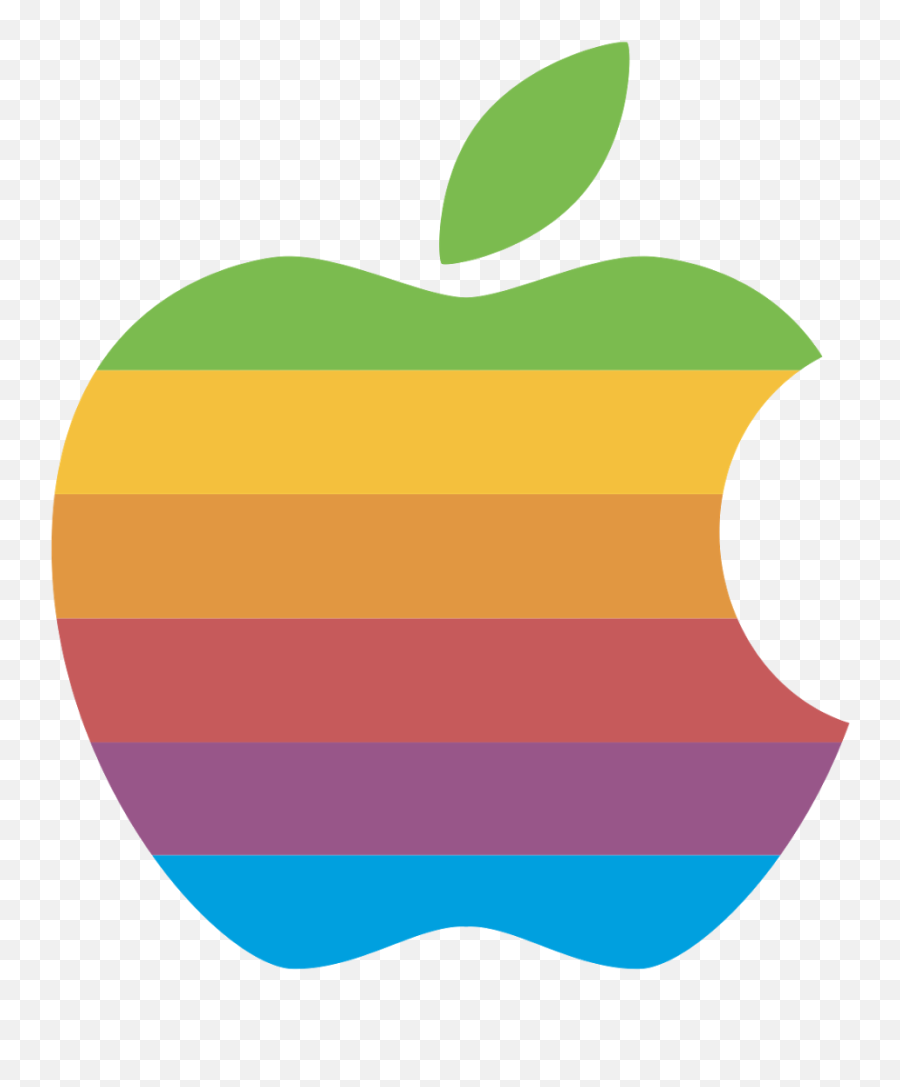 Rainbow Apple Logo Png - Apple Logo 1 Png,Apple Logo Png