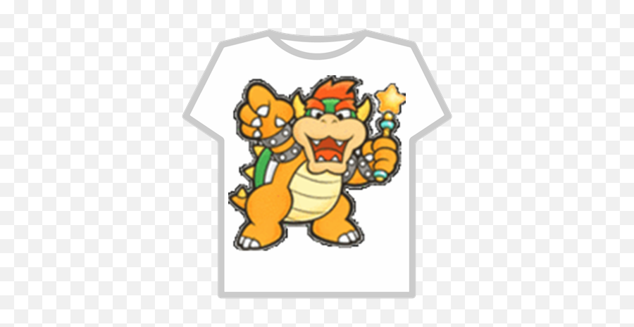 Paper Bowsertransparent Background - Roblox T Shirt Roblox Robux Png,Paper Transparent Background