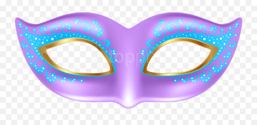 Download Free Png Purple Mask Transparent Clipart - Eye Mask With Transparent Background,Eye Clipart Transparent