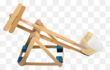 Push - Powered Catapult Project For Kids Wood Png,Catapult Png